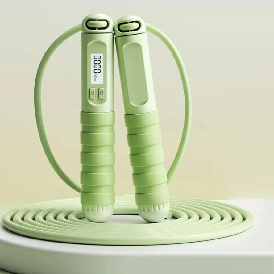 Digital Counting Jump Rope - Electronic Fitness Tracker
