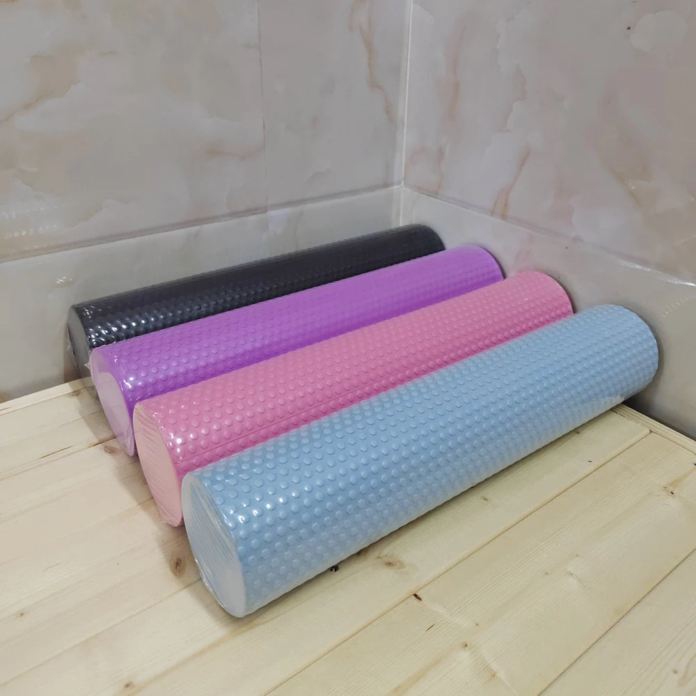 Hexagonal Foam Roller - EVA Yoga & Recovery Roller 45cm