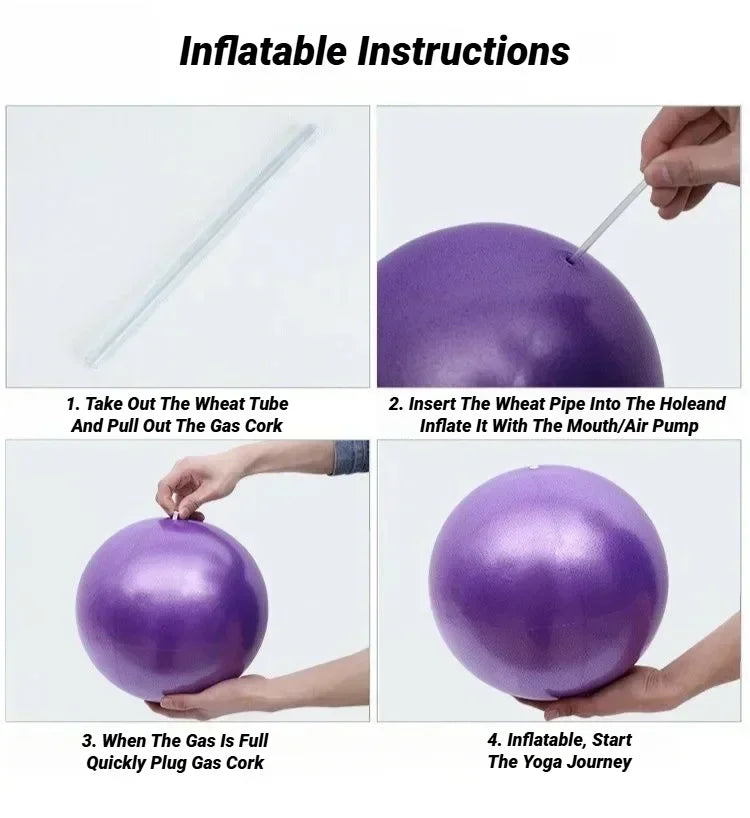 Mini Pilates Ball - 25cm Exercise & Therapy Ball