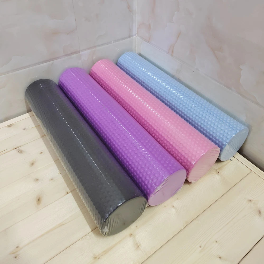 Hexagonal Foam Roller - EVA Yoga & Recovery Roller 45cm
