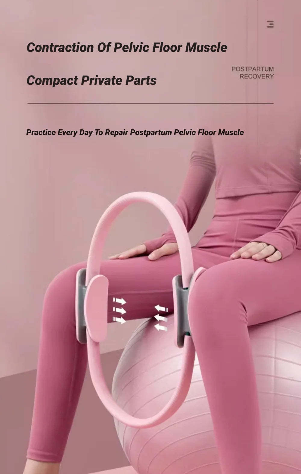 Pilates Ring - Resistance Circle for Toning & Pelvic Floor Training