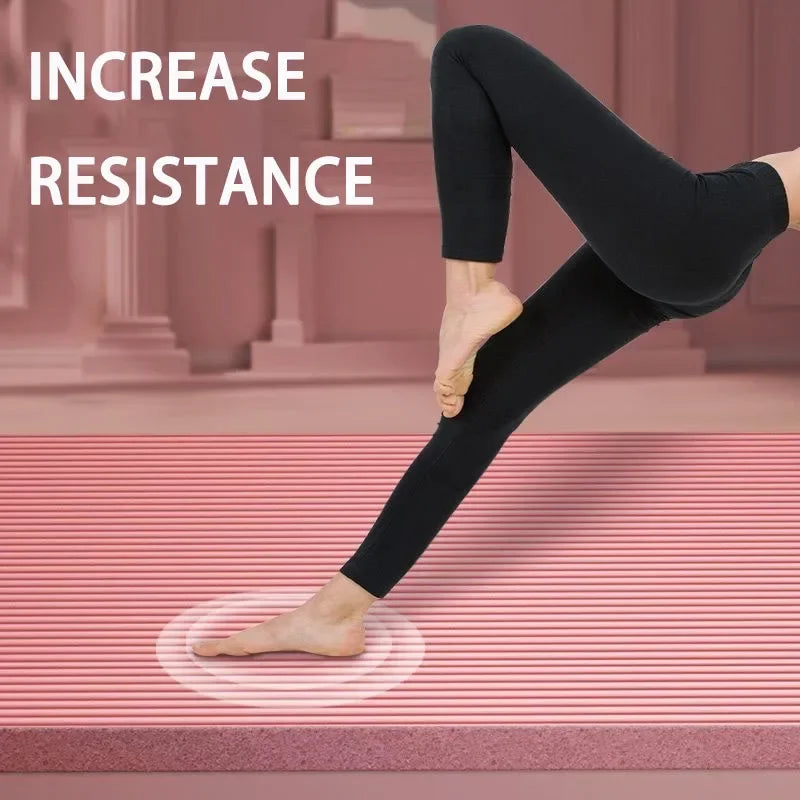 Extra Thick Yoga Mat - 15mm NBR Foam for Comfort & Support