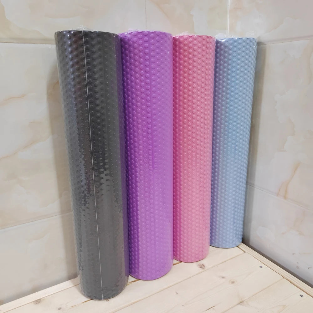 Hexagonal Foam Roller - EVA Yoga & Recovery Roller 45cm