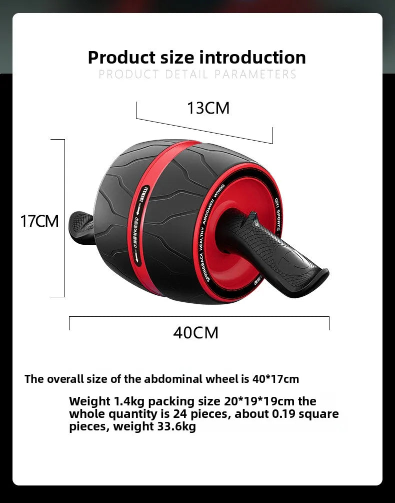 Rebound Ab Roller with Knee Mat - Core Strength Trainer